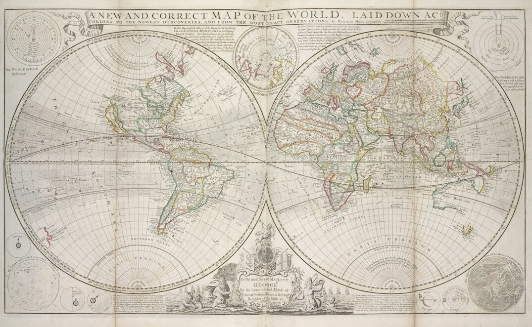 world map historical facts
